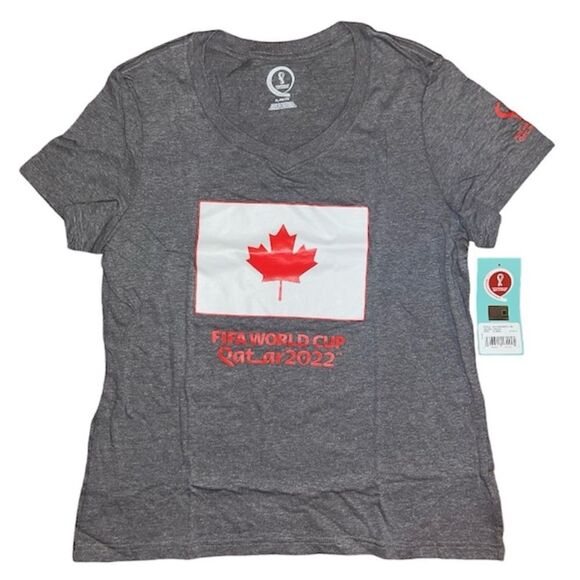 Adults FIFA World Cup T-Shirt In Color Canada - Picture 1 of 7